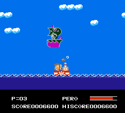 Pirate ships jump at you on the high seas